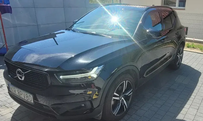 volvo małopolskie Volvo XC 40 cena 149000 przebieg: 43634, rok produkcji 2020 z Tykocin